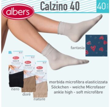 Sosete scurte microfibra 40 Den