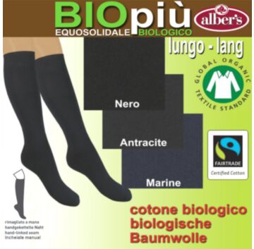 Ciorapi lungi din bumbac organic BIO pentru barbati eleganti