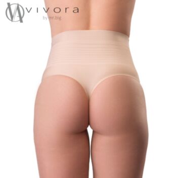 Chilot modelator tanga cu talie inalta, fara cusaturi - ADA - VIVORA by Mr. Big (Art. ADA)     