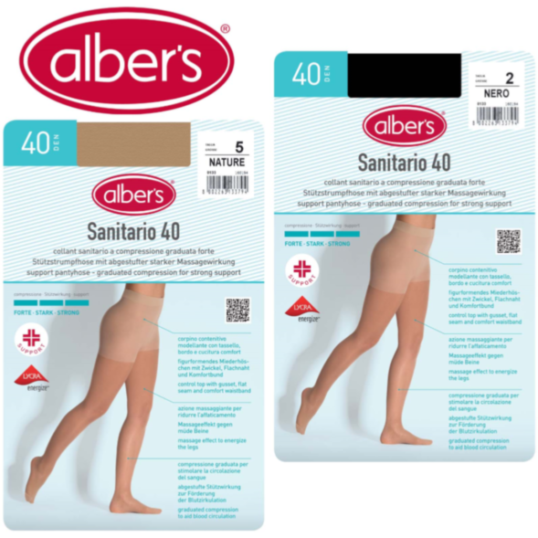 Compressione Graduata Alber's Collant Dres Compresie