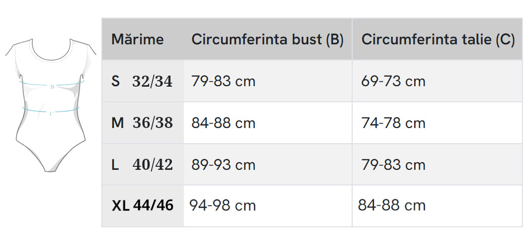 Tabel masuri Body 547 Mr. Big